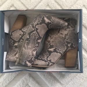 SOLD Snake Print Boots